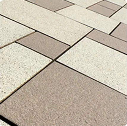 駐車場施工種類03：インターロッキング舗装を表す画像