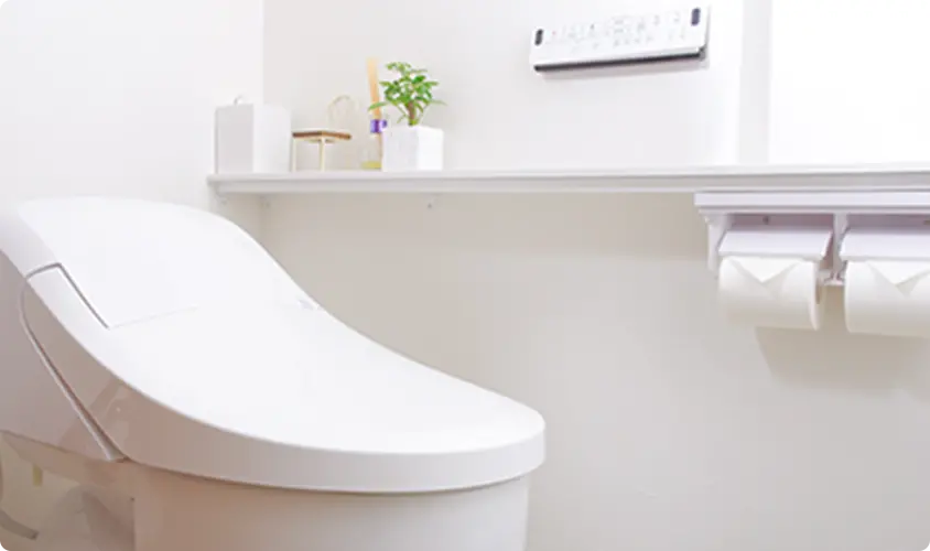 施工方法05：節水型トイレへの交換を表す画像