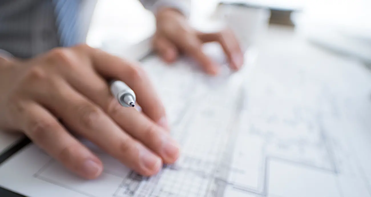 選ばれる理由02：設計から施工まで一貫した自社対応体制を表す画像